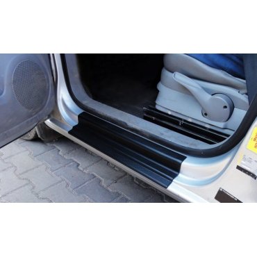 Volkswagen Caddy накладки дверных проемов защитные полиуретановые