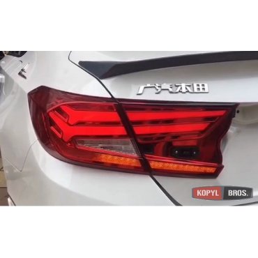 Honda Accord 10 2018+ оптика задняя LED светодиодная красная