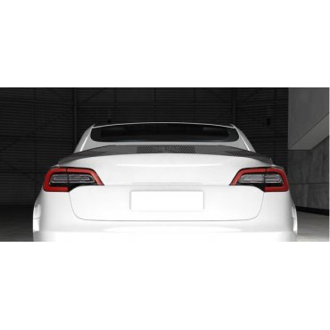 Tesla Model 3 спойлер карбоновый большой