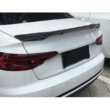 Audi A4 B9 2017+ седан спойлер карбоновый большой