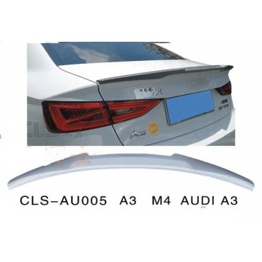 Audi A3 седан 2014+ спойлер лип стиль  M4 ABS