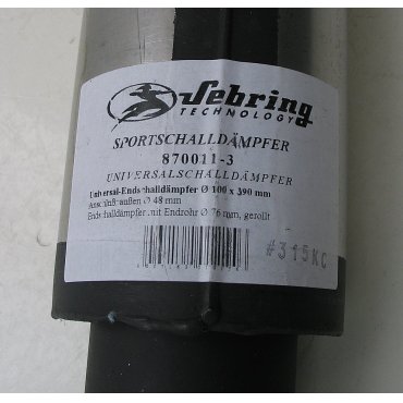 Глушитель Sebring 870011-3 прямоточный