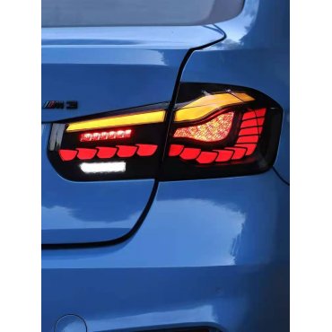 BMW 3 серии F30 2012+ оптика задняя черная LED стиль M4 Oled