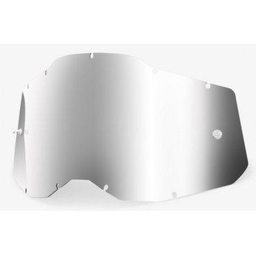Лінза 100% RC2/AC2/ST2 Replacement Lens - Mirror Silver