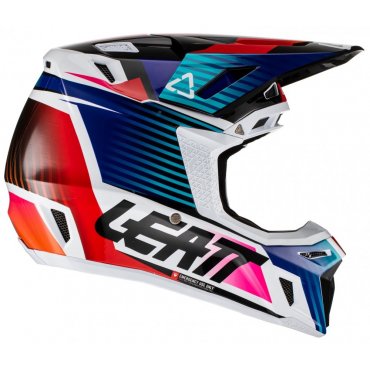 Шолом LEATT Helmet Moto 8.5 + Goggle [Royal]