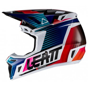 Шолом LEATT Helmet Moto 8.5 + Goggle [Royal]