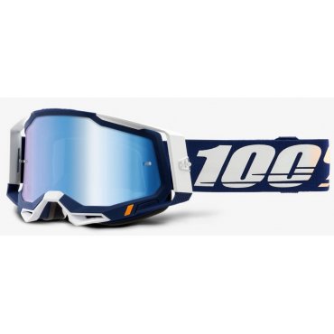 Окуляри 100% RACECRAFT 2 Goggle Concordia - Mirror Blue Lens