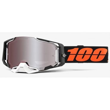 Окуляри 100% ARMEGA Goggle HiPER Blacktail - Mirror Silver Lens