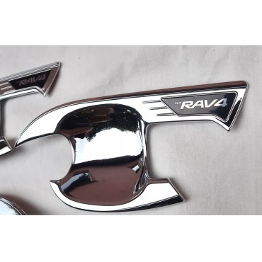 Toyota RAV4 2019+ хром накладки под дверные ручки тип BL