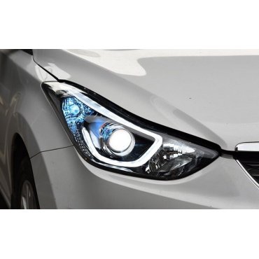Hyundai Elantra MD 2012+ оптика передняя  тюнинг BRL