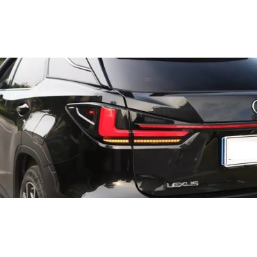 Lexus RX300 2016+ оптика задняя LED светодиодная черная ZW