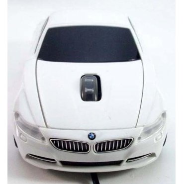 Мышка компьютерная проводная  BMW Z4 белая