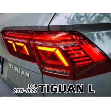 Volkswagen Tiguan L 2016+ оптика задняя альтернативная LED стиль 2020+