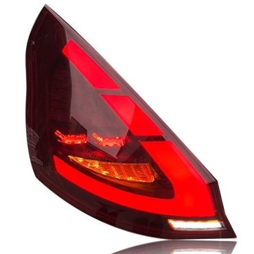 Ford Fiesta Mk7 оптика задняя LED тюнинг красная CP