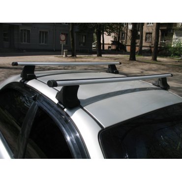 Автобагажник KBR для установки на гладкую крышу