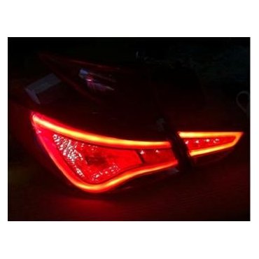 Hyundai Sonata YF оптика задняя альтернативная светодиодная красная LED tube