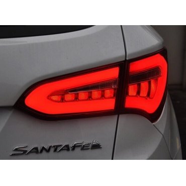 Hyundai Santa Fe 3 оптика LED задняя светодиодная альтернативная черная