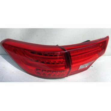 Toyota Highlander 2014 оптика задняя LED красная/ Led taillights red XU50 BMW style
