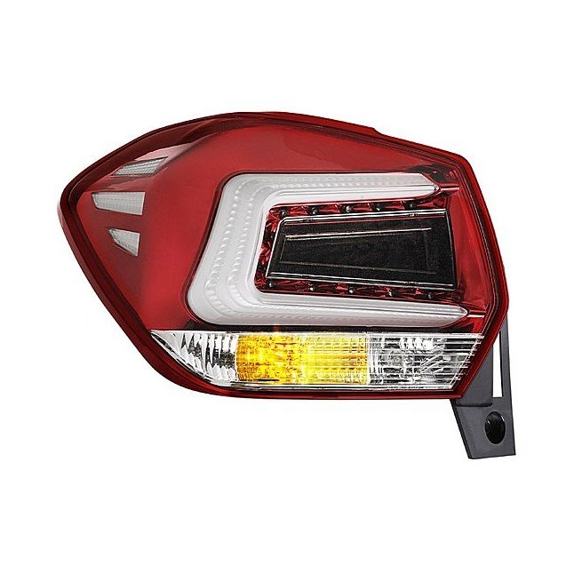 Subaru XV / Crosstrek оптика задняя светодиодная LED красный хром