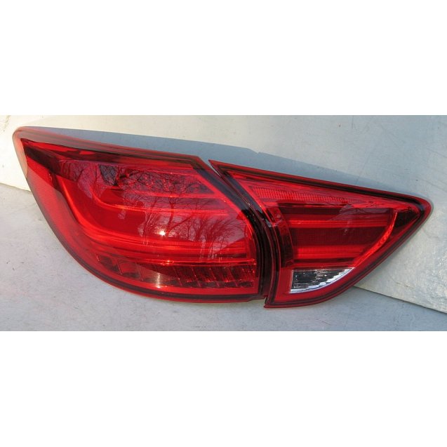 Mazda CX-5  оптика задняя тюнинг, фонари LED красные / taillights CX-5 red LED