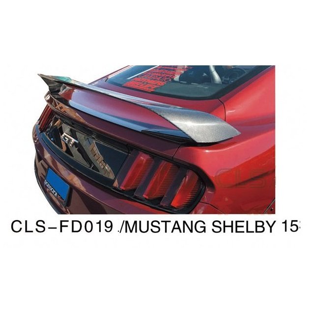 Ford Mustang GT 2015+ задний спойлер крышки багажника стиль Shelby ABS