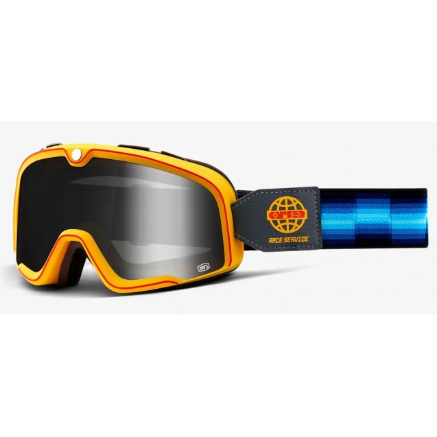 Окуляри 100% BARSTOW Goggle Race Service - Silver Mirror Lens