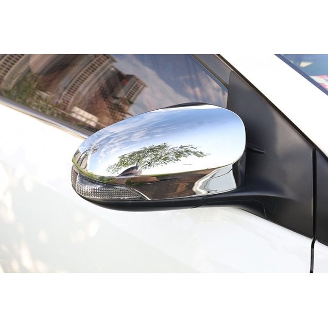 Toyota Corolla E170/ Altis накладки хром на зеркала