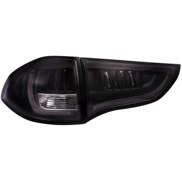 Mitsubishi Pajero Sport оптика задняя LED черная матовая