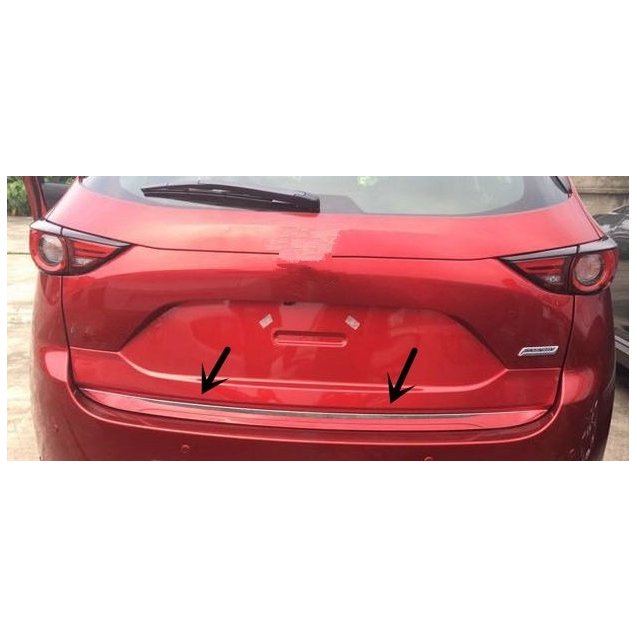 Mazda CX-5 2017+ хром накладка на кромку задней двери тип C