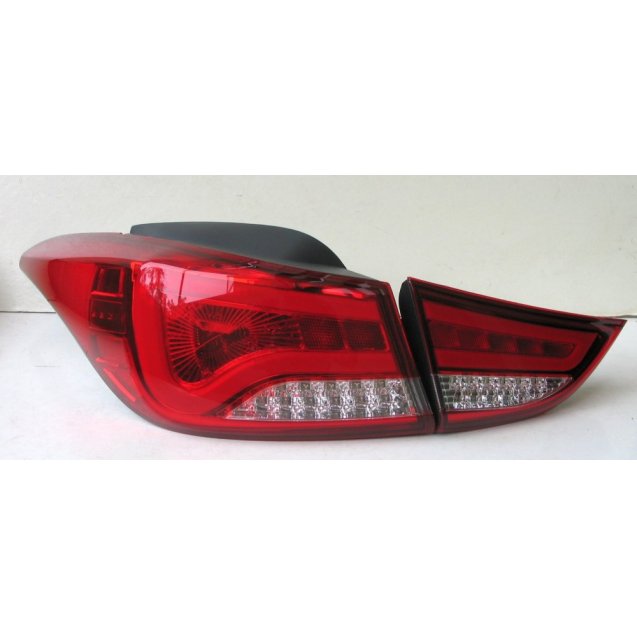 Hyundai Elantra MD оптика задняя красная 100%   LED