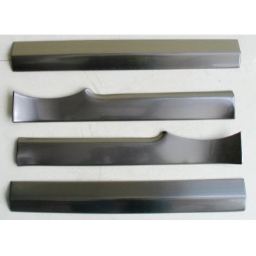 Skoda Rapid / Rapid Spaceback накладки защитные на пороги дверных проемов верхние  Skoda Rapid / Rapid Spaceback накладки защитные на пороги дверных проемов верхние