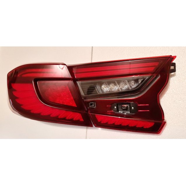 Honda Accord 10 2018+ оптика задняя LED светодиодная красная стиль M4