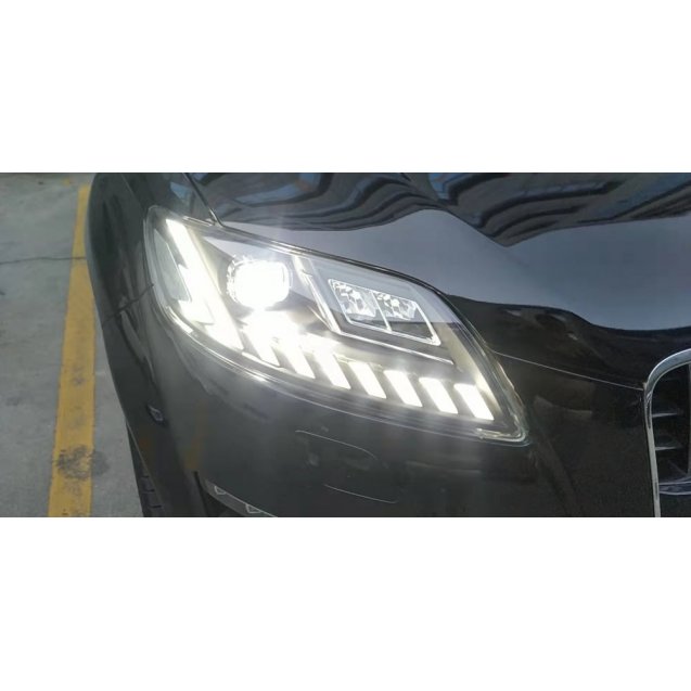 Audi Q7 2006+ оптика передняя FULL LED  с AFS тюнинг ZH