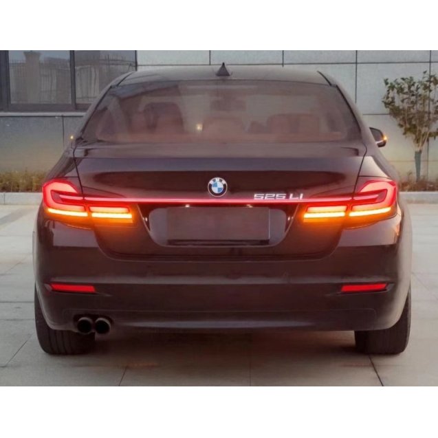 BMW 5 серии F10 2011+ оптика задняя красная FULL LED тюнинг G30 look Full Set SY