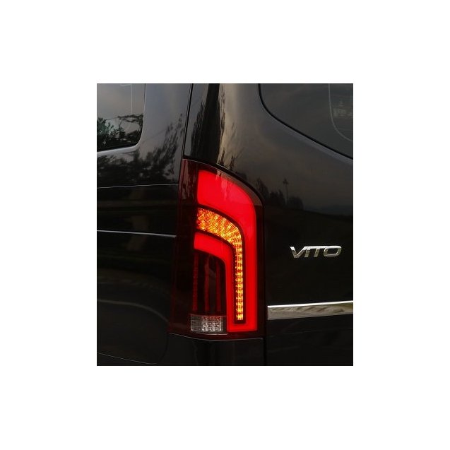 Mercedes Benz Vito V-Class W447 оптика задняя LED альтернативная черная ZW