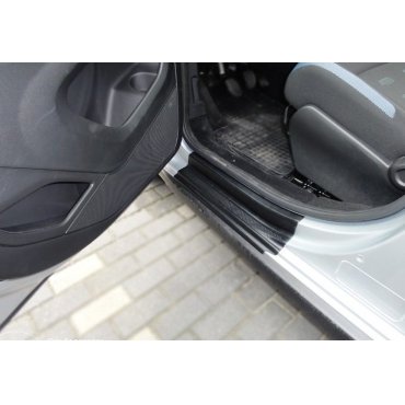 Citroen Berlingo 2008+ / Peugeot Partner 2008+ накладки   дверных проемов защитные полиуретановая