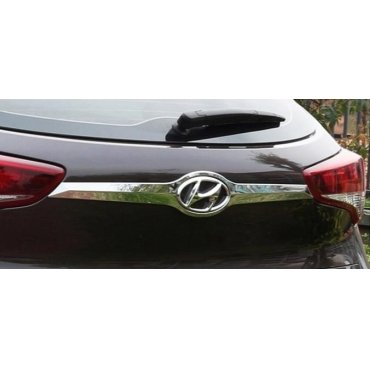 Hyundai Tucson TL 2015 накладка хром на заднюю дверь граненная 