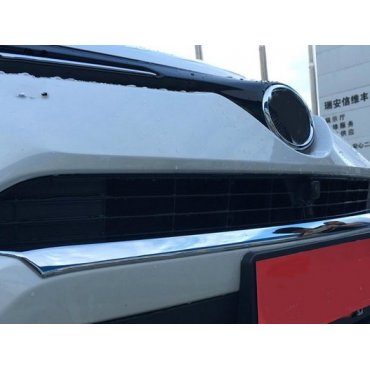 Toyota RAV4 Mk4 2016+  хром накладка на решетку радиатора нижняя