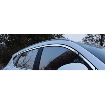 Hyundai Tucson TL 2015 накладки хром молдинги окон верхние V1