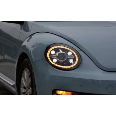 Volkswagen New Beetle оптика передняя с DRL Diamond LED