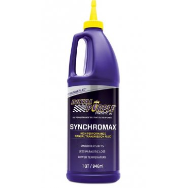 Трансмиссионное авто масло Royal Purple SYNCHROMAX фасовка 0.946л /1 кварта 