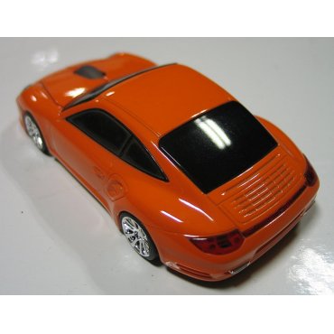 мышка компьютерная беспроводная Porsche оранжевая