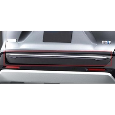 Toyota RAV4 2019+ накладка молдинг ABS  на крышку багажника нижняя черная 