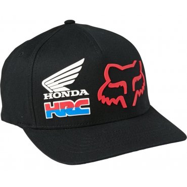 Кепка FOX HONDA HRC FLEXFIT HAT [Black]