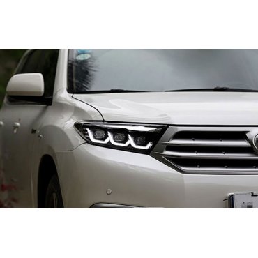 Toyota Highlander XU40 2012+ оптика передняя Full LED  Lexus стиль ZH