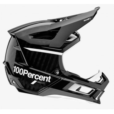 Шолом Ride 100% AIRCRAFT 2 Helmet [Black/White]