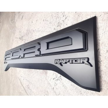 Ford F150 Mk13 2015+ накладка на задний борт RAPTOR стиль черная HW