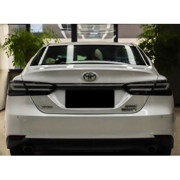 Toyota Camry XV70 2018+ оптика задняя LED альтернативная тюнинг черная тонированная Set стиль ZW