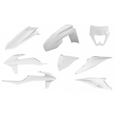 Пластик Polisport ENDURO kit - KTM (20-) [White]