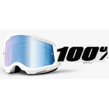 Окуляри 100% STRATA 2 Goggle Everest - Mirror Blue Lens